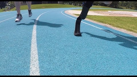 Running with the Fillauer Blaze - Slow motion