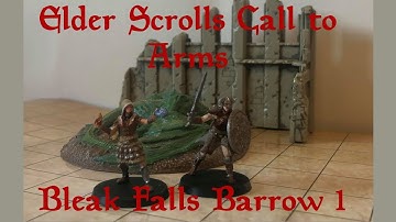 Elder Scrolls Call to Arms Bleak Falls Barrow Delve Part 1