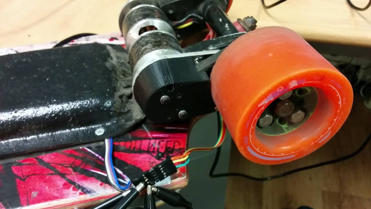DIY Electric skateboard Configuring AS5047 with BLDC tool on VESC