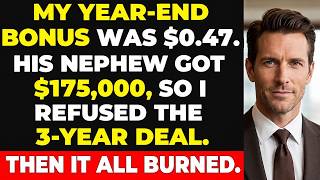 Information My Year-End Bonus Was $0.47. His Nephew Got $175,000—So I Refused the 3-Year Deal Update