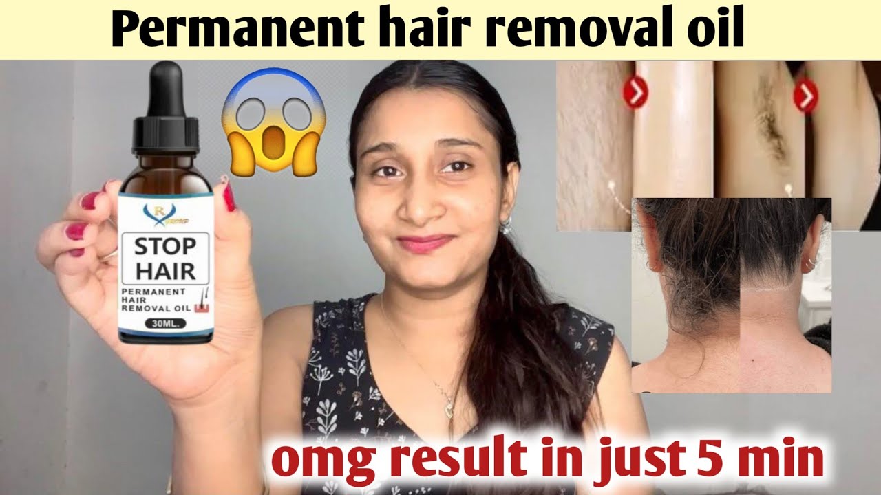 don't use glow India permanent hair removal oil,stop hair honest review permanent hair removal |2024