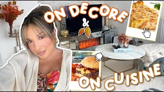 ? On décore l'appart & On cuisine !  // VLOG