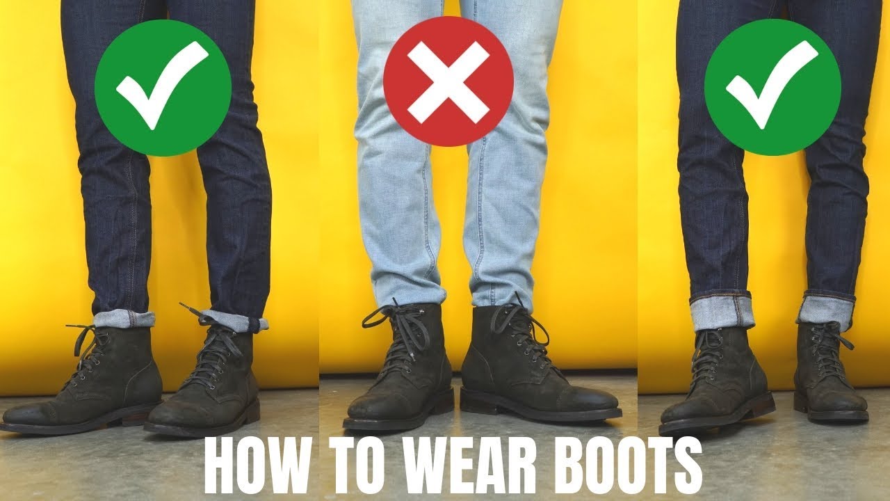 How to Wear Boots For Fall and Winter - YouTube