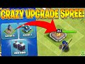 MAXING THE NEW HERO IN A HUGE TOWN HALL 13 UPGRADE SPREE - Clash of Clans