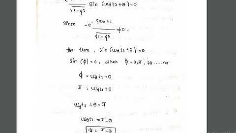 Module 3: V12: Derivation for Rise Time