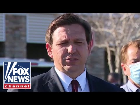 Ron DeSantis torches Biden's centralized vaccine plan.