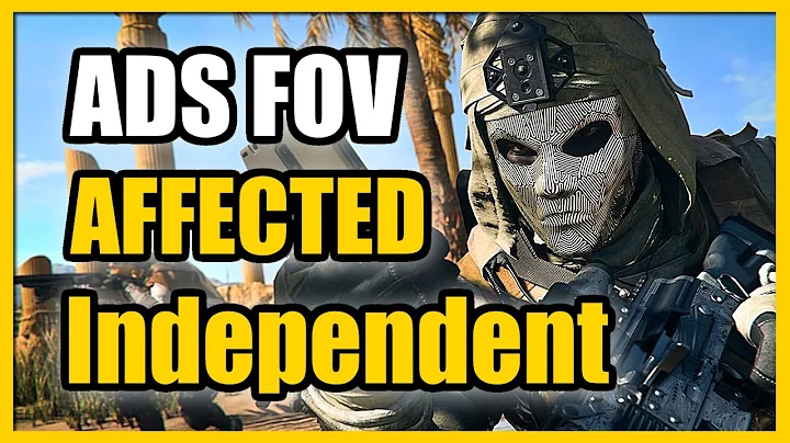 Independent or Affected ADS Field of View in Warzone 2 (Best Settings)