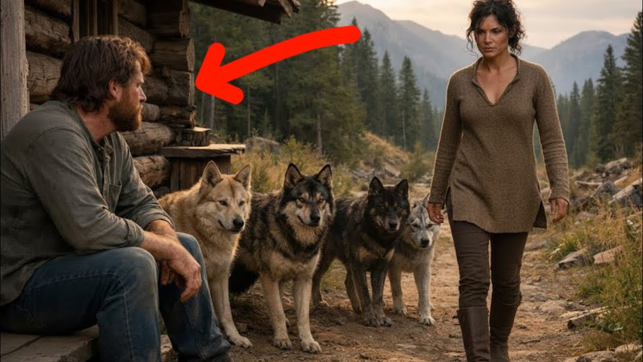 Горный отшельник СКРЫВАЛСЯ ОТ МИРА… пока не встретил ДЕВОЧКУ, выросшую среди ВОЛКОВ в высоких горах