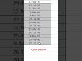 99% People Don’t Know These 3 Excel Shortcuts 😱 #excelshorts #excel #viral #shortcuts #exceltutorial