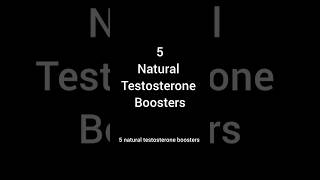 5 natural testosterone boosters| natural foods for testosterone #fitness #health #fitnessmotivation