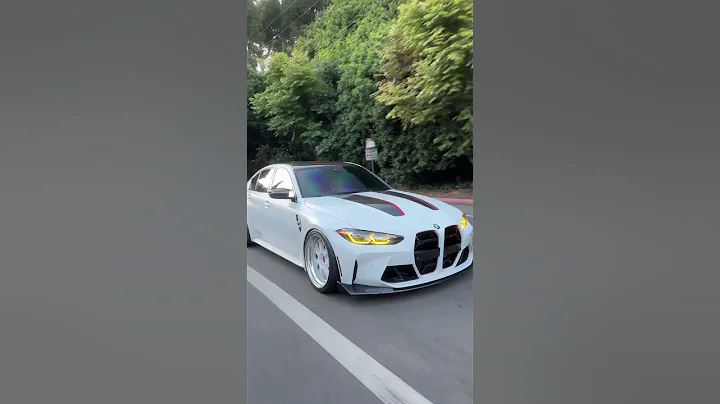 BMW M3 CS in Full Attack Mode 💥🔥🇩🇪