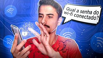 Como SABER A SENHA DE WIFI SALVA em QUALQUER CELULAR!