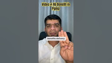 Video 46 benefit in #pgmp