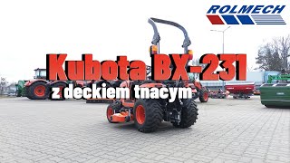 Kubota BX-231 z deckiem tnącym | Rolmech by Rolmech Błonie 99 views 2 months ago 1 minute, 18 seconds