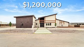 Touring a 1 200 000 Custom Home in El Paso TX - UNIQ Signature Homes