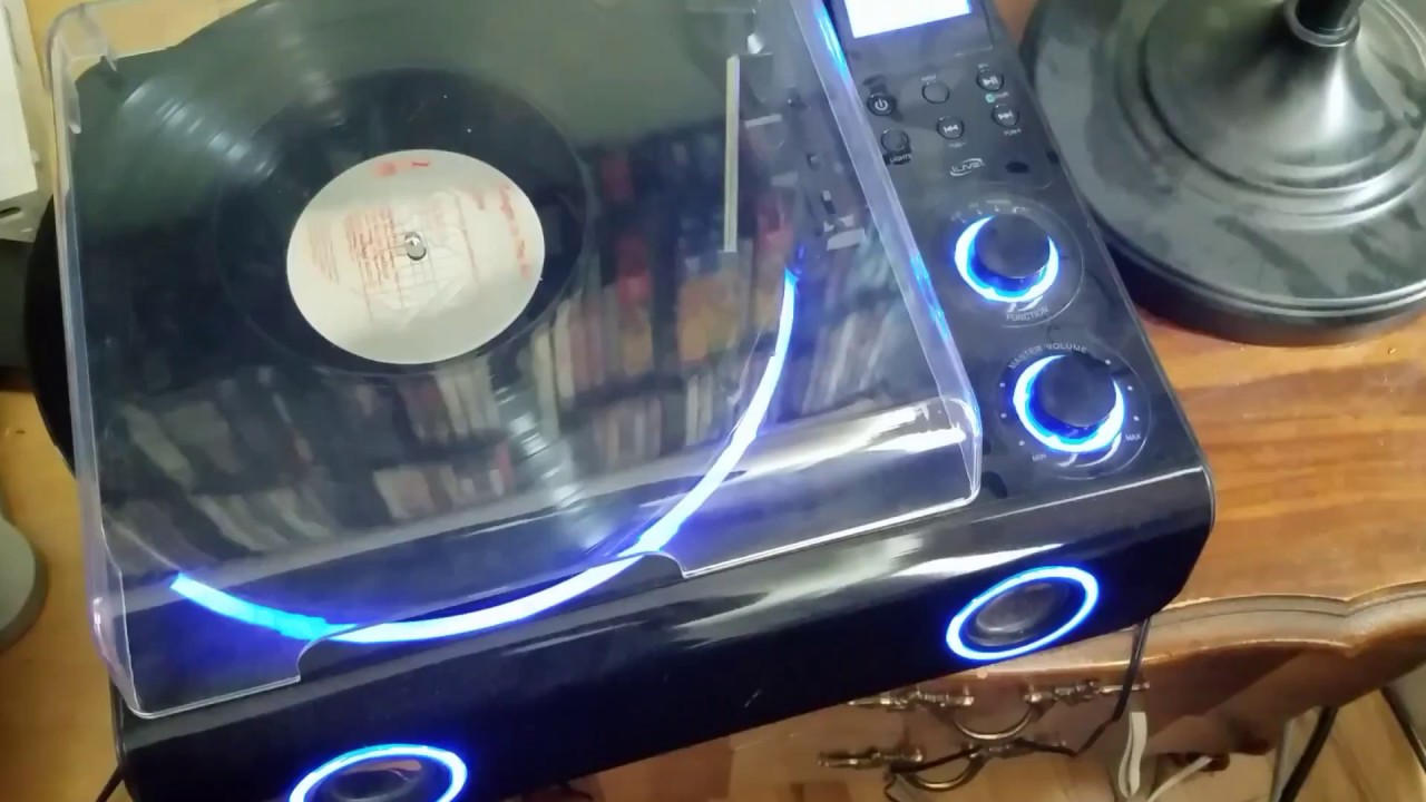 ilive turntable with bluetooth speaker