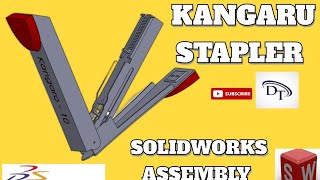 KANGARO STAPLER IN SOLIDWORKS  ASSEMBLY 