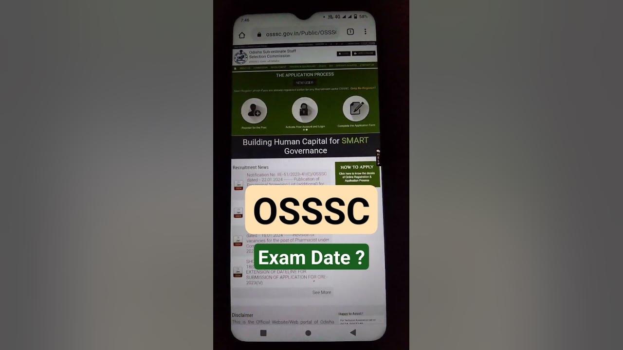 OSSSC Forest Guard, Forester & LI Exam Date 2024 ! OSSSC Exam Date ! 