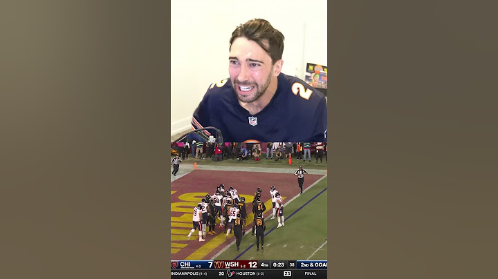 Bears Fan Reacts to Commanders Game!
