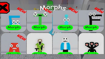 How to find all New Morph (Alphabet Lore) in Backrooms Morphs
