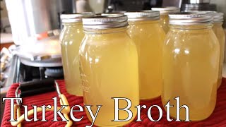 Home Canning Turkey Broth With Linda's Pantry