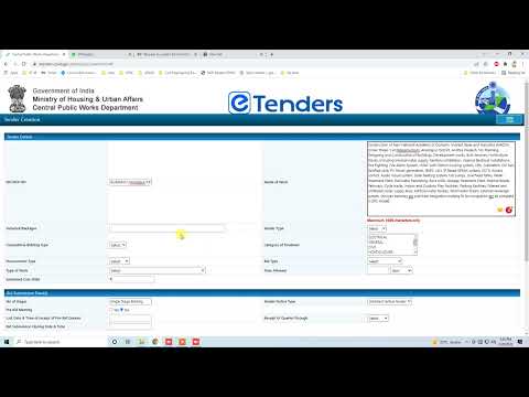 How to Publish Tender in new E Tender Website