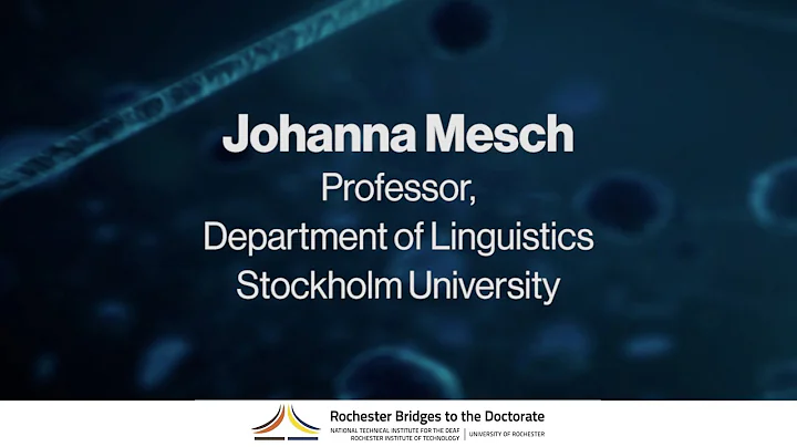 Bridges to Ph.D. Seminar: Johanna Mesch