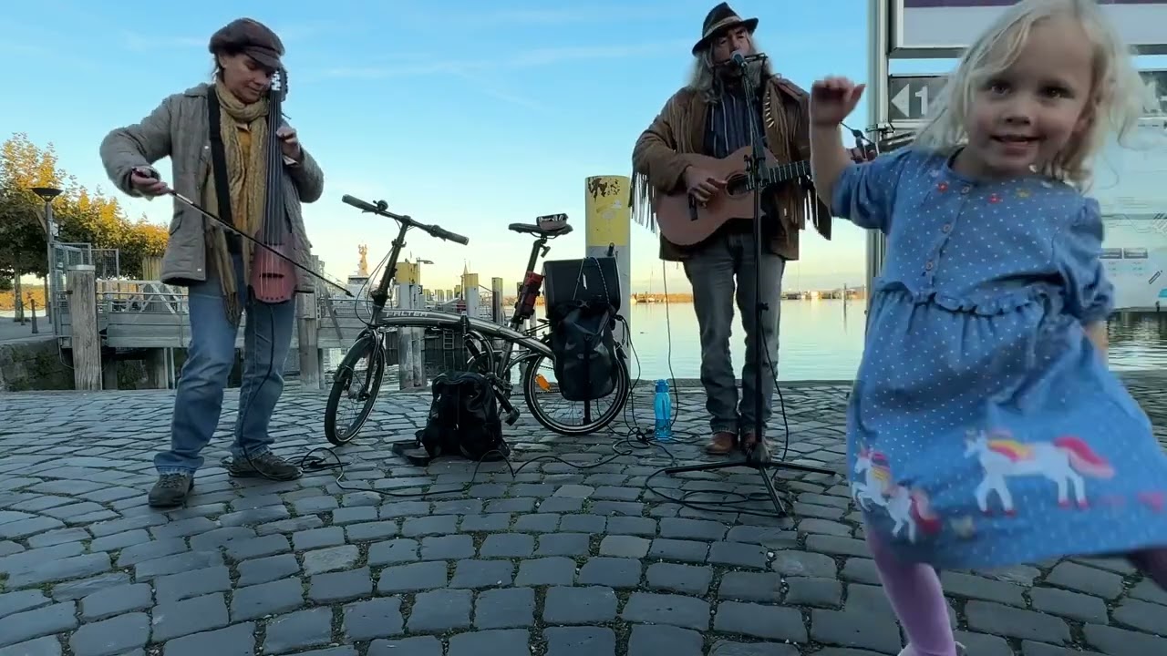 Dance me to the end of love with a very energetic young ballerina!