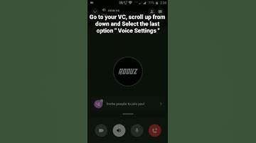 How to enable Echo cancellation in Discord Mobile #roduz #discord #howto #how #echo #cancellation