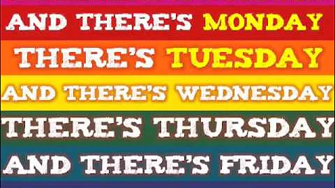 Days of the Week clap clap!       to the tune of the Addams Family