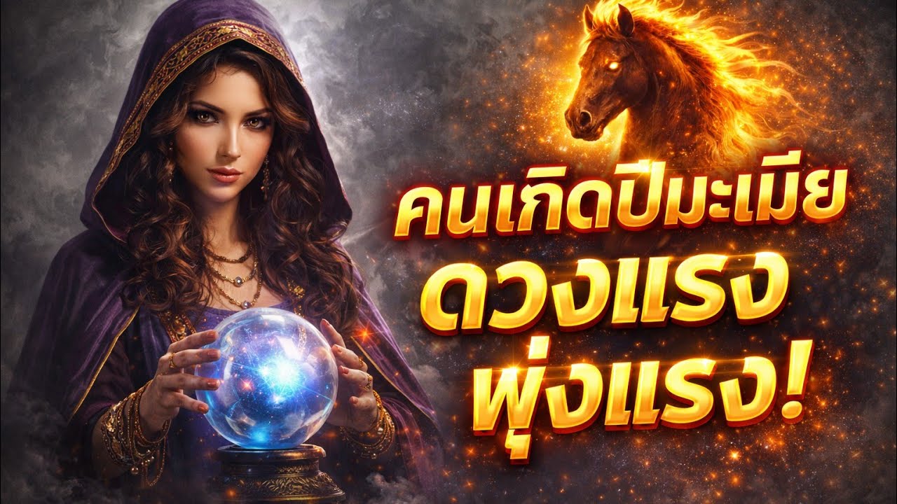 ปีมะเมีย ⚖️ ด้านมืด–ด้านสว่างของดวงชะตา | ถ้าคุมพลังได้ ชีวิตพุ่งแรงมาก