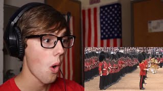 American Reacts to Trooping the Colour!