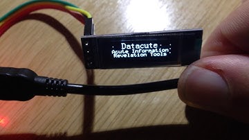 ATTiny85 & SSD1306 (128x32 OLED)