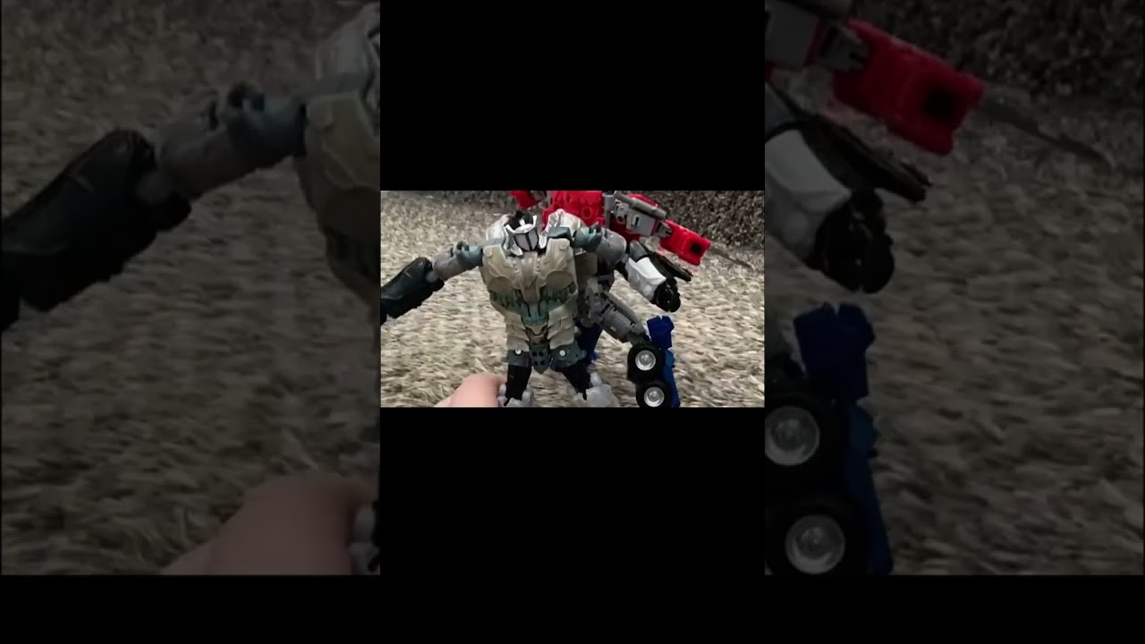 Transformers 2 Forest Fight (My first Stop motion, so don’t Judge me.) #transformersriseofthebeasts