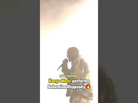 Kanye West Performs Bohemian Rhapsody By Queen
