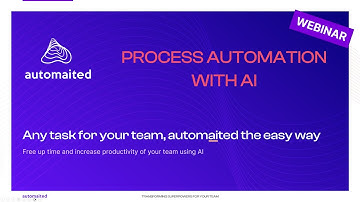 Process Automation With AI - WEBINAR (EN)