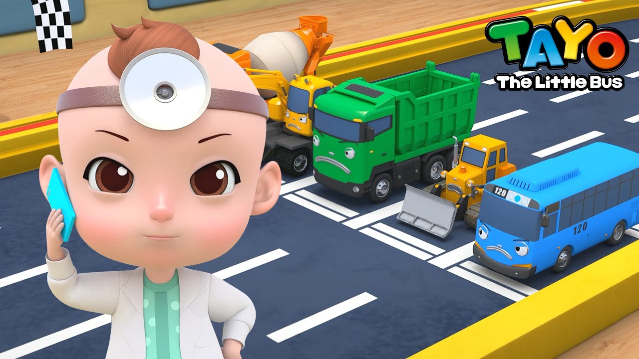 Five Little Cars l Heavy Vehicles Checkup Song l Learn Numbers for Children l Baby Tayo Kids Songs Five Little Cars l Heavy Vehicles Checkup Song l Learn Numbers for Children l Baby Tayo Kids Songs