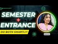 Ace Both: Crack Entrance Exams & Score Excellent College Grades#biotechnology #timemanagement #exam