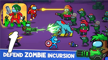 Impostor vs Zombie 2: Doomsday Gameplay Walkthrough #1 (Android, IOS)