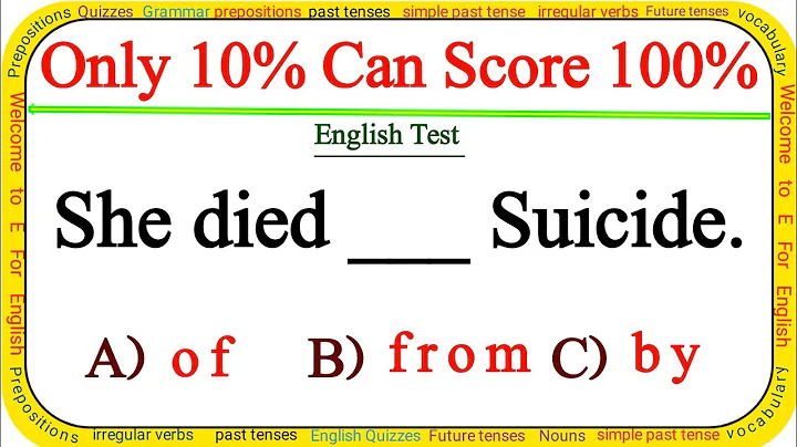 Mixed Grammar Test 🌟 Only 10% Can Score 100%! Are You One Of Them?