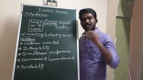 Financial Services. Introduction and Features
