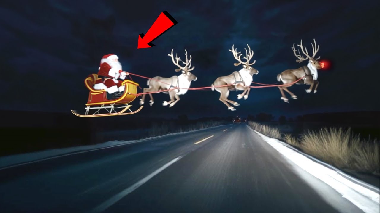 7 Veces Que SANTA CLAUS Fue Captado En Camara y VISTO en LA NAVIDAD
