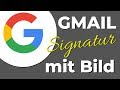 Gmail Signatur mit Bild (deutsch)