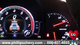 Phillips Chevrolet-2018 Chevy Corvette–Reconfigurable Instrument Cluster-Chicago Car Dealership
