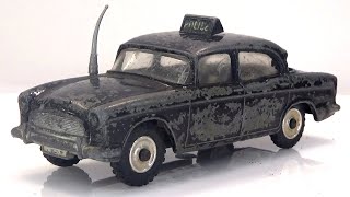 Полицейская патрульная машина Humber Howk. Реставрация игрушки Dinky Toys № 256.