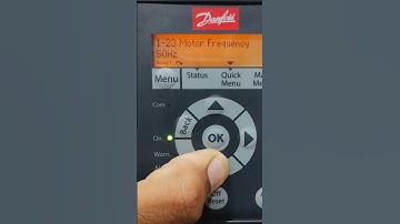 How to Enter Important Parameters in Danfoss VFD | Quick Guide