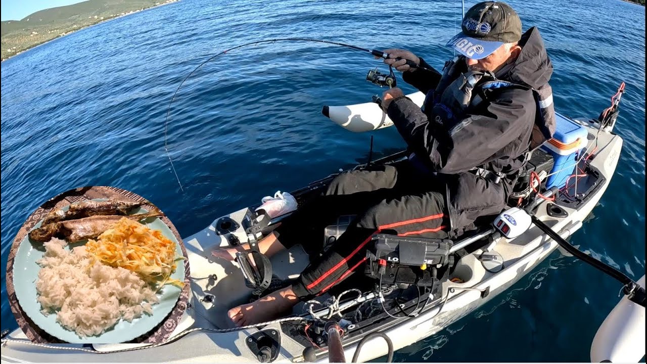 Βγαλαμε πολλα και διαφορα ειδη ψαριων σημερα στις Νηες