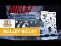 100 psi of boost, 11,000 rpm and 1900 horse power - This billet block can handle it