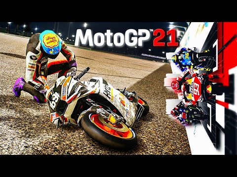 MotoGP 21 - ПЕРВЫЙ РАЗ НА МОТОЦИКЛЕ
