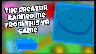 I Was Banned From This VR Game... | Cube Runners